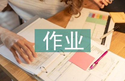 作業(yè)匯報(bào)模版
